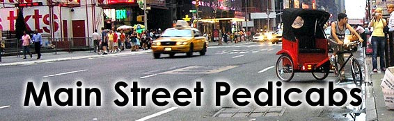 November Meeting: Main Street Pedicabs